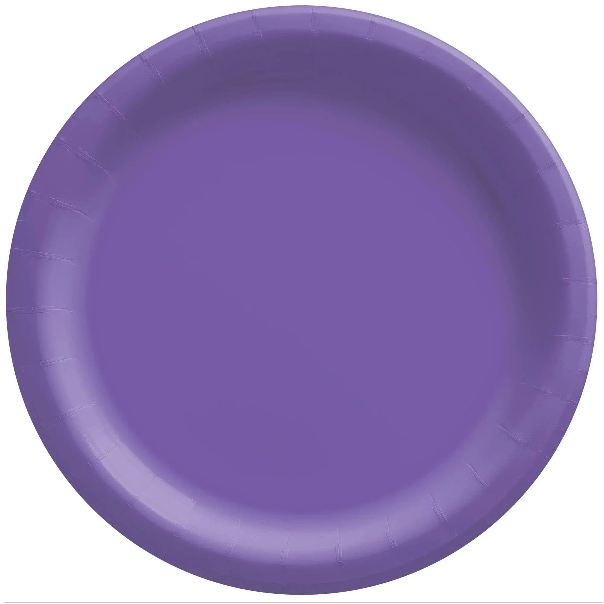 Purple 10" Paper Dinner Plates (20 Pack)