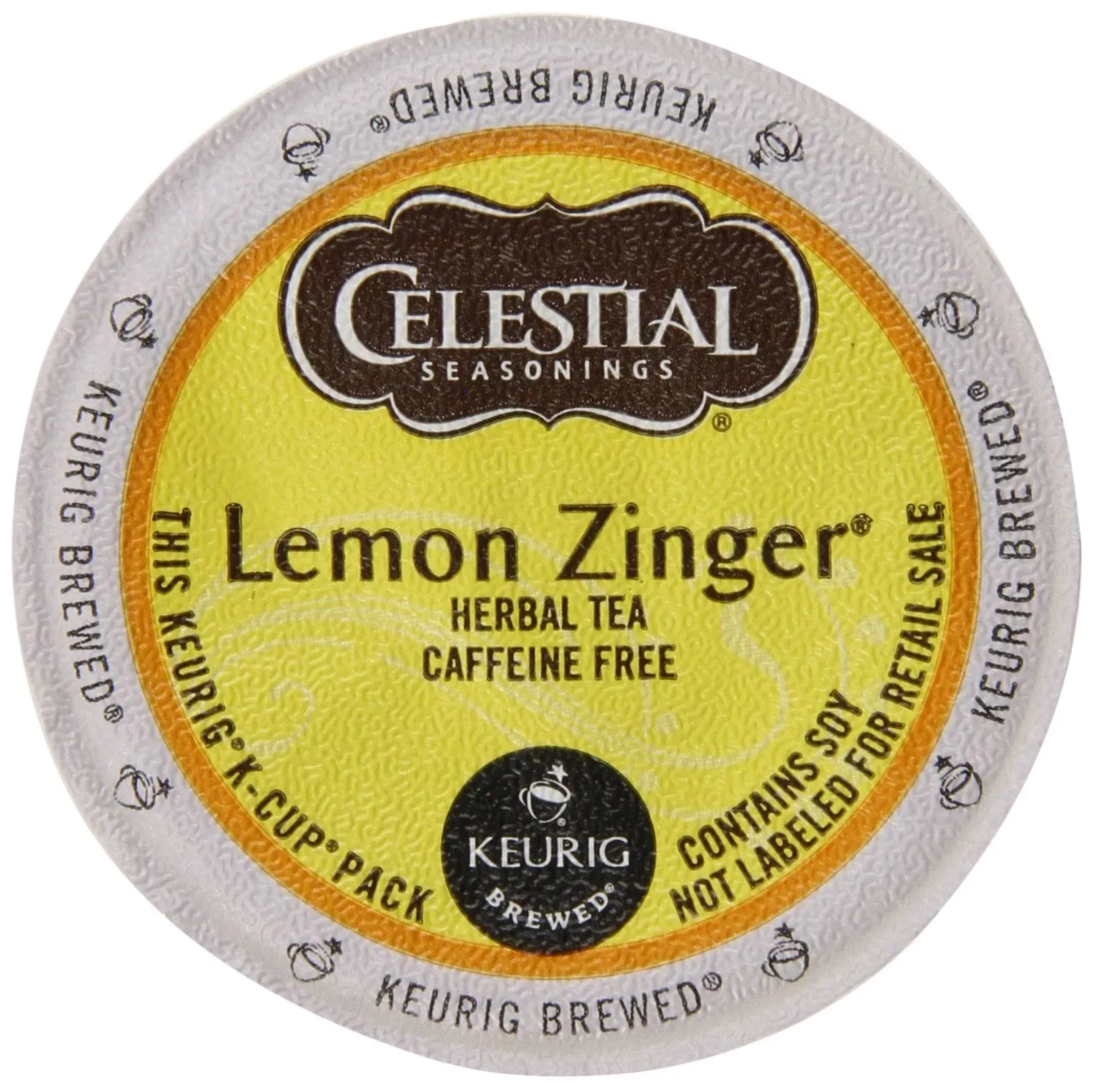 Celestial Seasonings Lemon Zinger Herbal Tea K-Cups