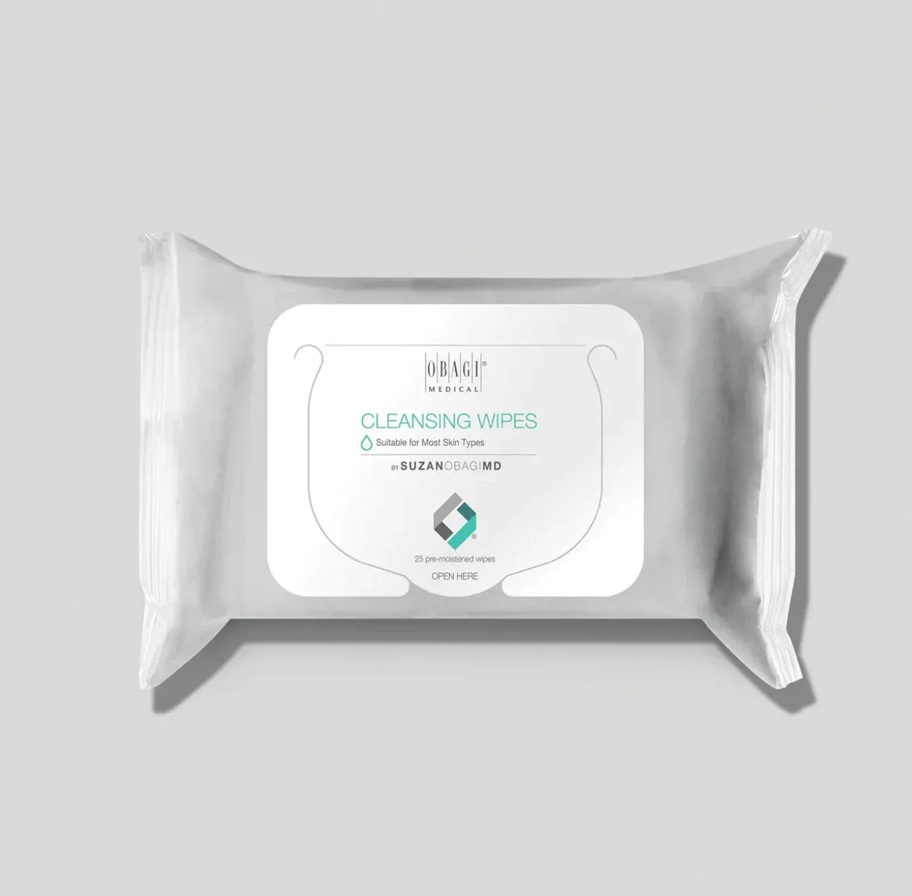 SUZANOBAGIMD™ On the Go Cleansing Wipes for Oily or Acne Prone Skin (25 count)