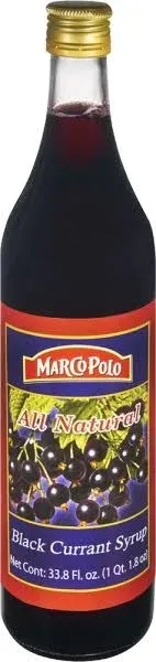 Black Currant Syrup 1L (Marco Polo)