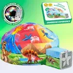 W&O Dino Aerodome Air Tent Fort Inflatable Play Tent