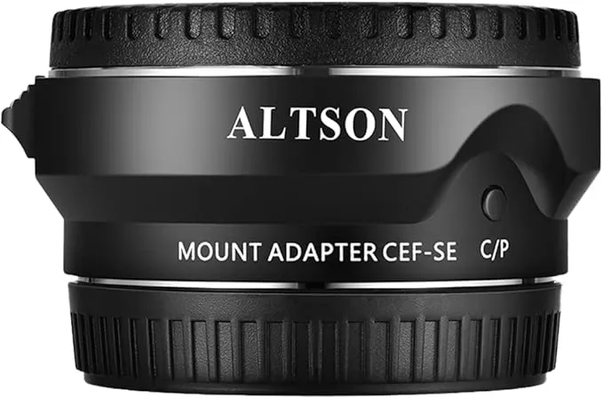 EF/EF-S Lens Mount Adapter Auto Focus Lens Speedbooster Converter Ring Compatible with Canon EF/EF-S Lens for Sony E Mount Mirrorless Cameras Series A9 A7R4 A7R3 A7R2 A7M3 A7M2 A7R A7S2 A7S A7 A7C