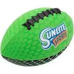 Sunlite Sports Waterproof Football for Lawn Backyard Pool Beach Lake Park Water Toy, Outdoor Play, for Kids Children Teens Adults, Family Fun