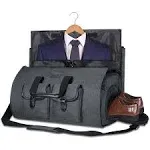 UNIQUEBELLA Carry-On Garment Duffel Bag with Shoe Pouch