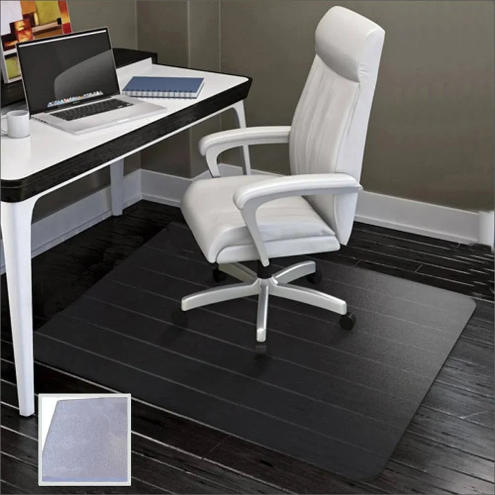 SHAREWIN Large Office Chair Mat for Hard Floors - 59&#039;&#039;x47&#039;&#039;,Heav<wbr/>y Duty Clear PVC