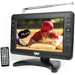 Tyler 9&#034; Portable TV LCD Monitor Rechargeable Battery Powered Wireless HD-TV