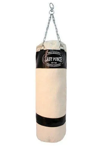 Last Punch Heavy Duty Punching Bag with Chains 