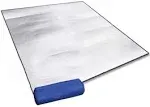 Camping Mat Foam Foil Blanket for Camping Foam Pad Insulating Foil Mat Sleeping 