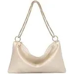 Verdusa Women's Satin Evening Handbag Shoulder Bag Purse