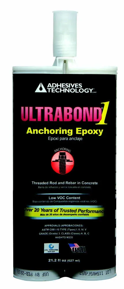 Ultrabond A22-1N Epoxy, 21.2 oz Cartridge