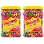 2 Packs Starburst Jelly Beans Original Chewy Candy Bulk Jar 54 oz Each Pack