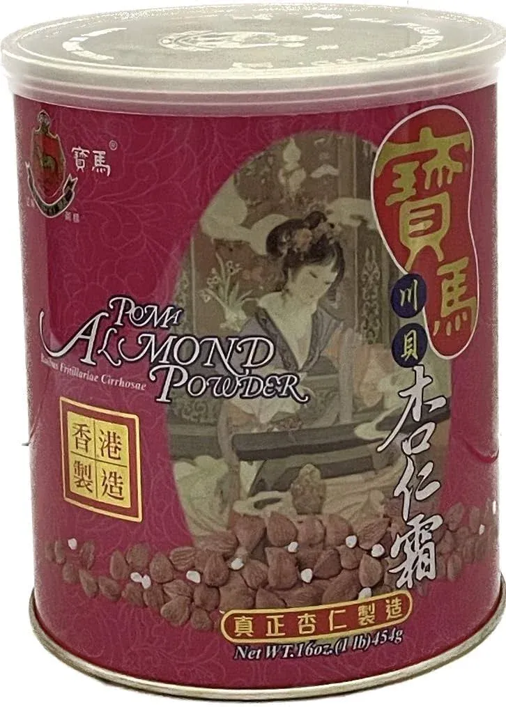 Po Ma Almond Powder 1Lb  Canister