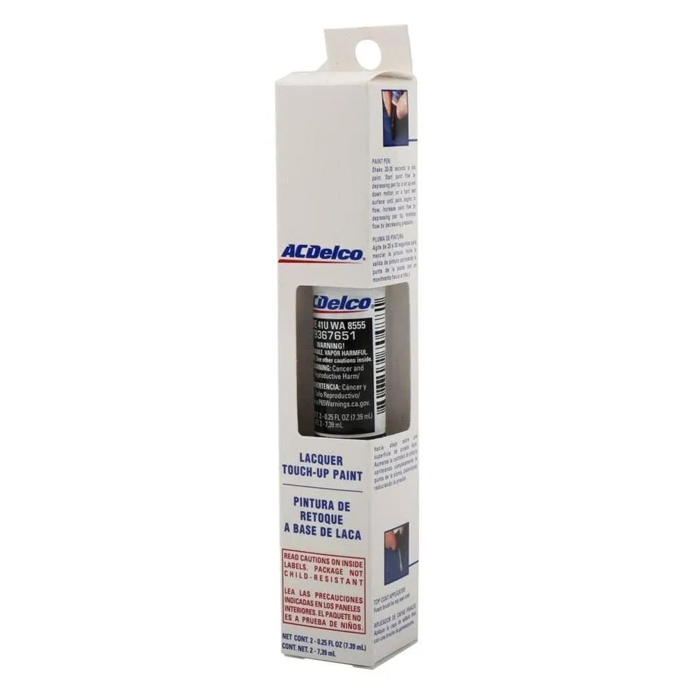 ACDelco 19367651 Black (wa8555) Four-In-One Touch-Up Paint - .5 oz Pen