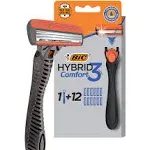 BIC Comfort 3 Hybrid Disposable Razor