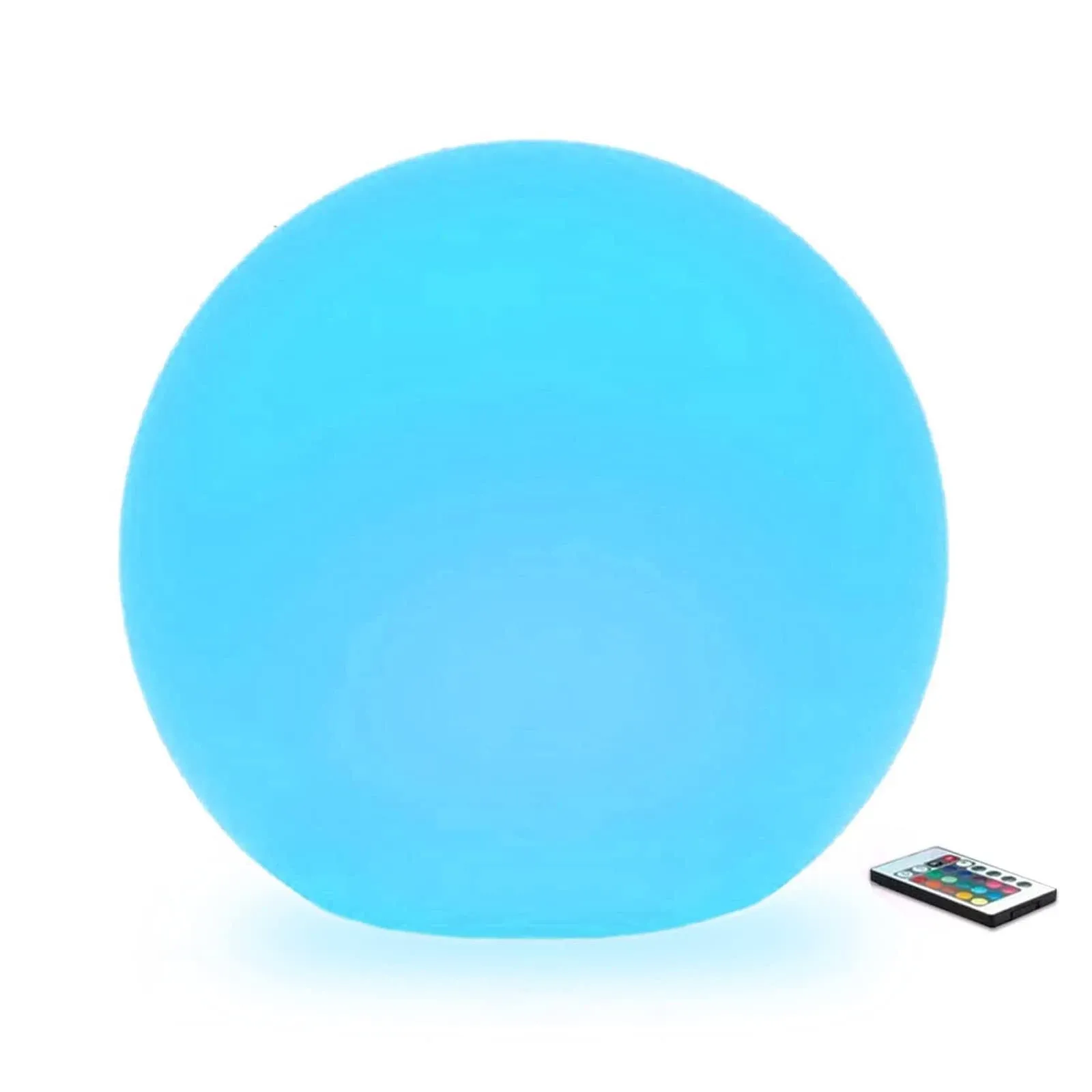 Led Glowing Ball Light 10inch Cordless 16 Color Changing And 4 Light Modes Kids 