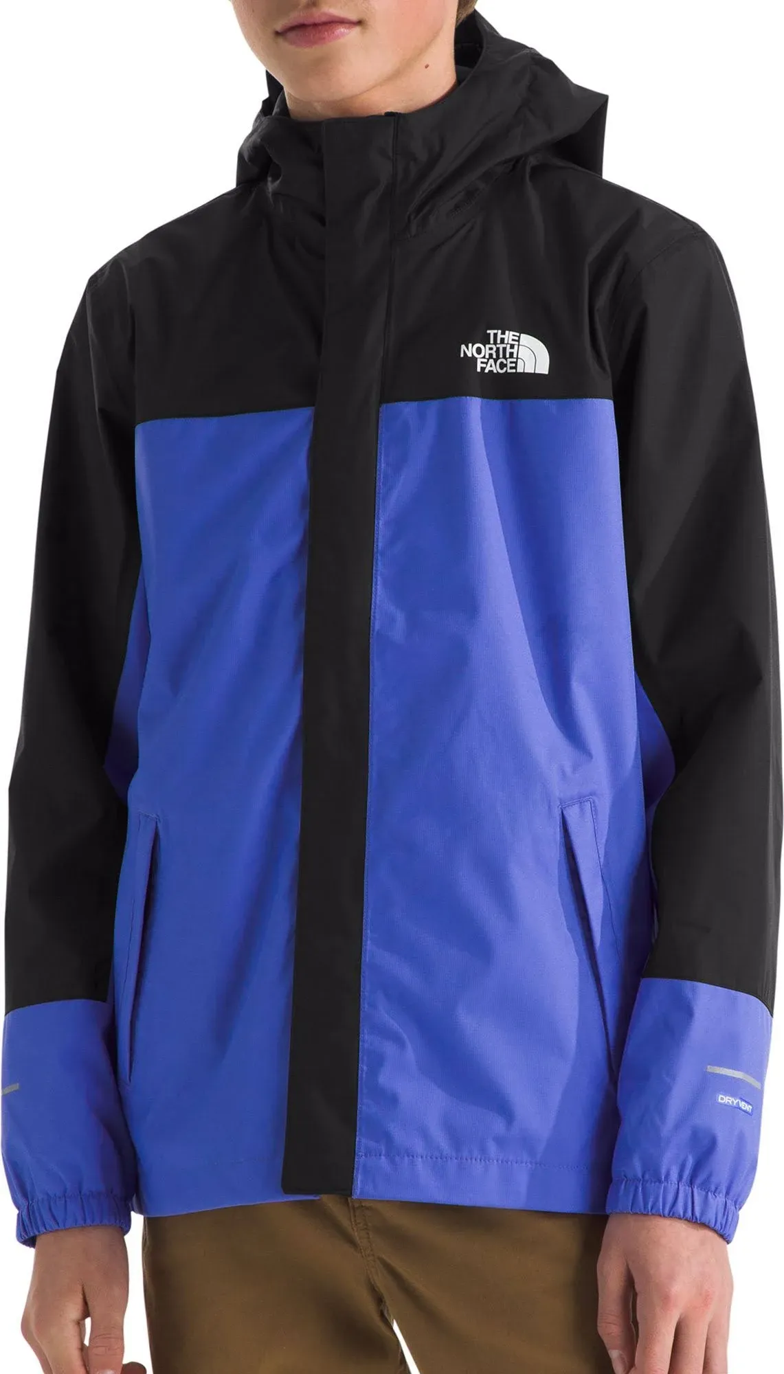 The North Face Boys' Antora Rain Jacket, Small, Solar Blue