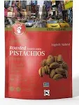 Aznut Turkish Antep Roasted Salted Pistachios 1 lb, 100% Natural Premium Quality Class A, Non GMO Project Certified, Kosher Certified, Great Snacks, R