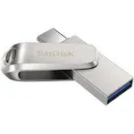 SanDisk 256GB Ultra Dual Drive Luxe USB Type-C - Up to 400MB/s - SDDDC4-256G-GAM46