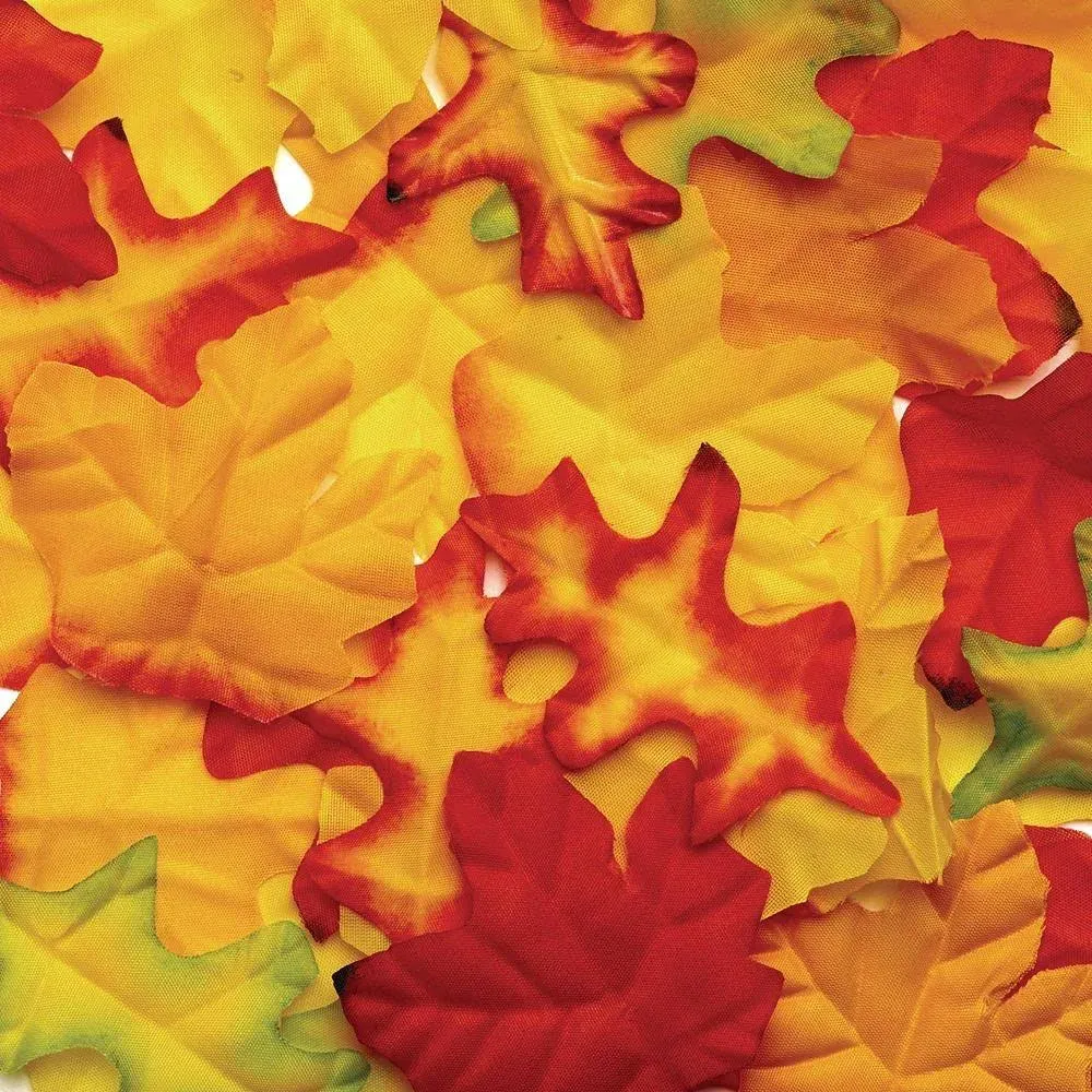 Colorations® Fabric Fall Leaves - 200 Pieces