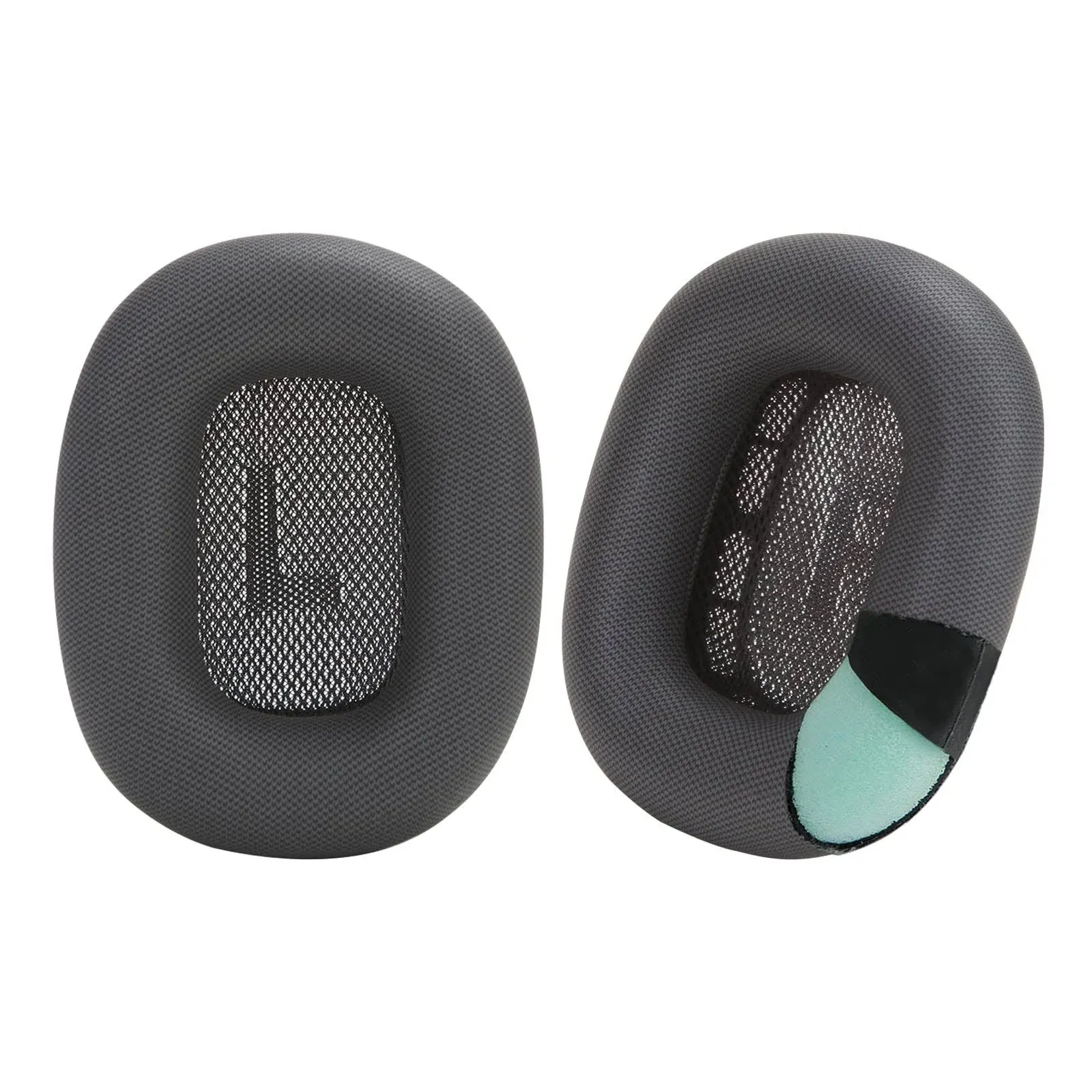 Earrock Gel Earpads Compatible with AirPods Max Ear Cups Magnetic Ear Cushions with Silica Gel, Protein Leather, Memory Foam Bla