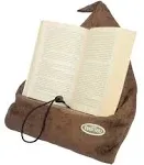 The Book Seat - Book Holder and Travel Pillow - Mocha