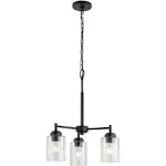 Kichler Winslow Light Chandelier, Black - 44029BK