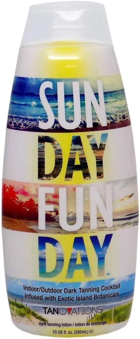 Ed Hardy Sun Day Fun Day Dark Tanning Cocktail 10 oz