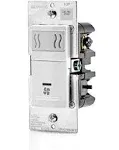 Leviton IPHS5-1LW Decora In-Wall Humidity Sensor & Fan Control , 3A, Single Pole, White