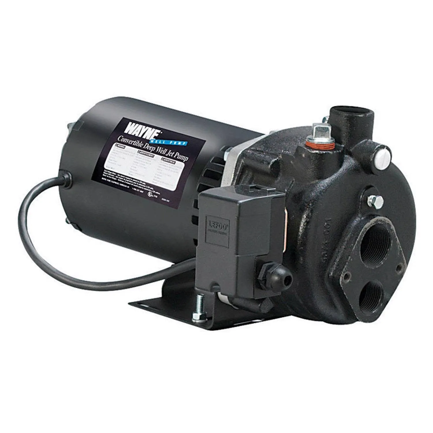 Wayne CWS75 - 3/4 HP Cast Iron Convertible Well Jet Pump