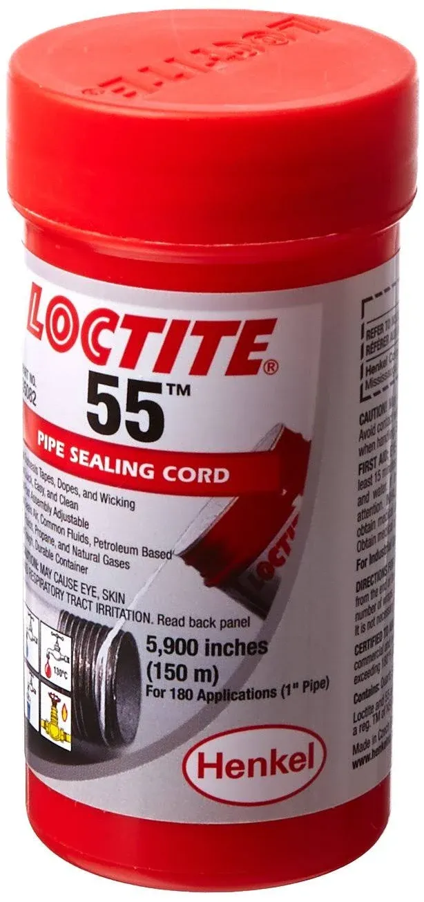 Loctite 55 Pipe Sealing Cord 5700 inches 145 meters - New