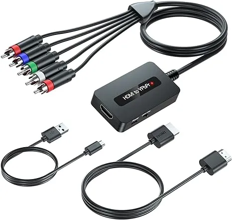 HDMI to Component Converter Cable with HDMI and Component Cables, 1080p HDMI to ...