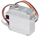 Betu 60kg Brushless Servo, High Torque Servo, Waterpoof Servo Made by Full Aluminum Case and Stainless Steel Gear, Steering Servo Compatible with 1/