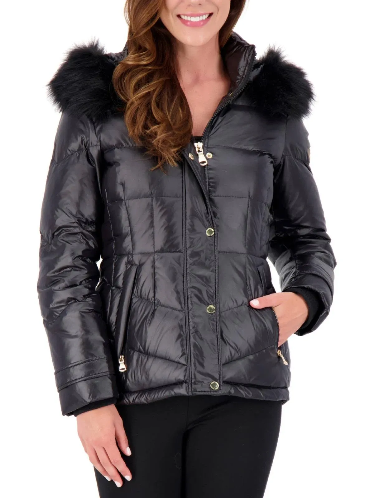 Vince Camuto Women's Short Down Jacket