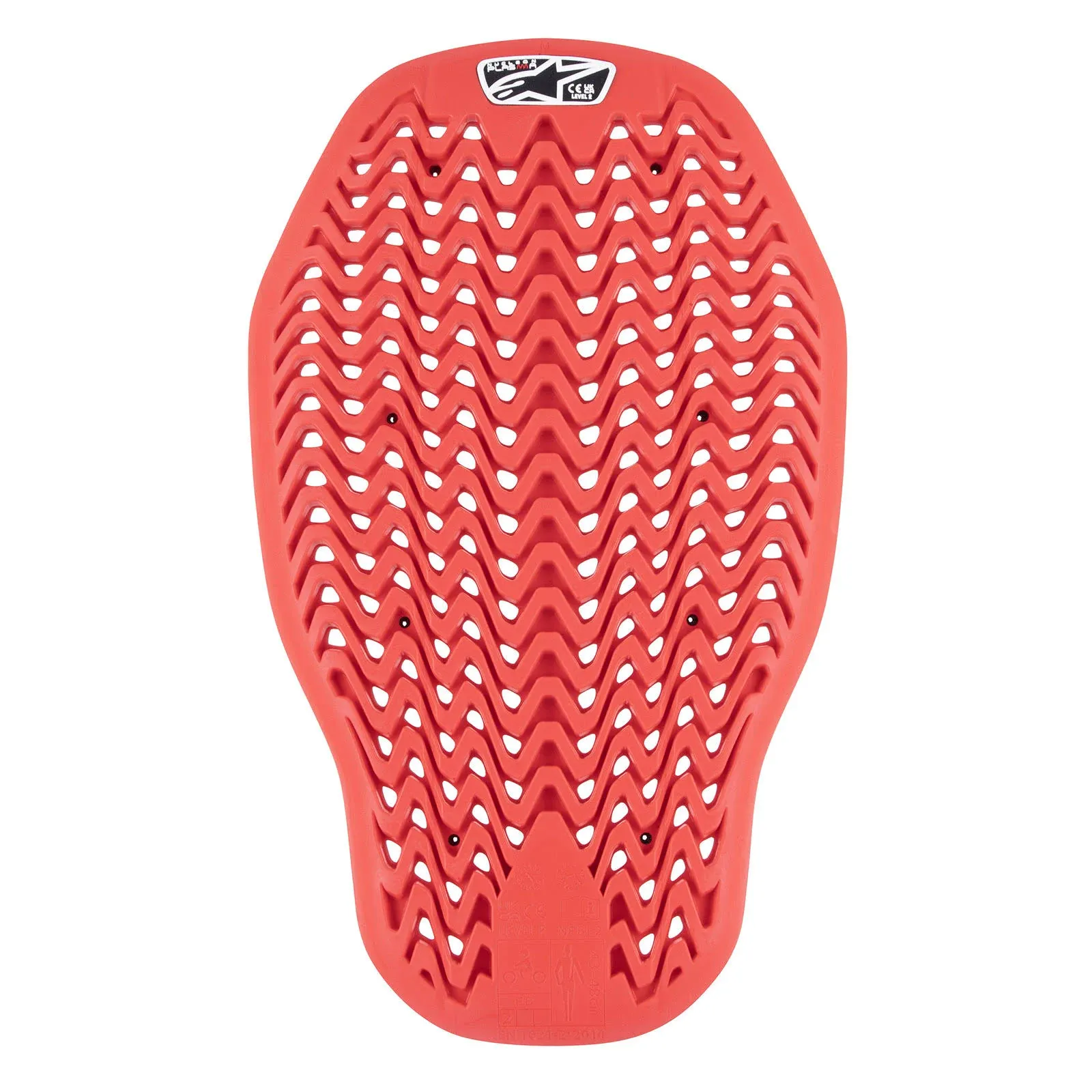 Alpinestars Nucleon Plasma Back Protector Insert Red Black S