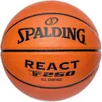 Spalding React TF-250 Indoor-Outdoor Basketball - 28.5"