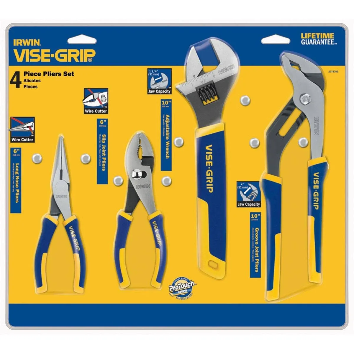 Vise-Grip 4-Piece Propliers Set