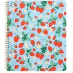 Rough Draft Large Notebook - Strawberry Field