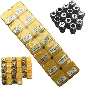  ER20 14 PCS Spring Collet Set 1/16&#034; 3/32&#034; 1/8&#034; 5/32&#034; 3/16&#034; 7/32&#034; 1/4&#034; 9/32&#034; 