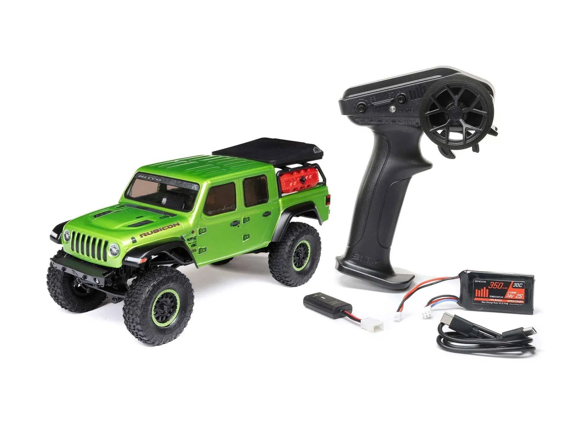 Axial AXI00005V2T3 1/24 SCX24 Jeep JT Gladiator 4WD RTR Green