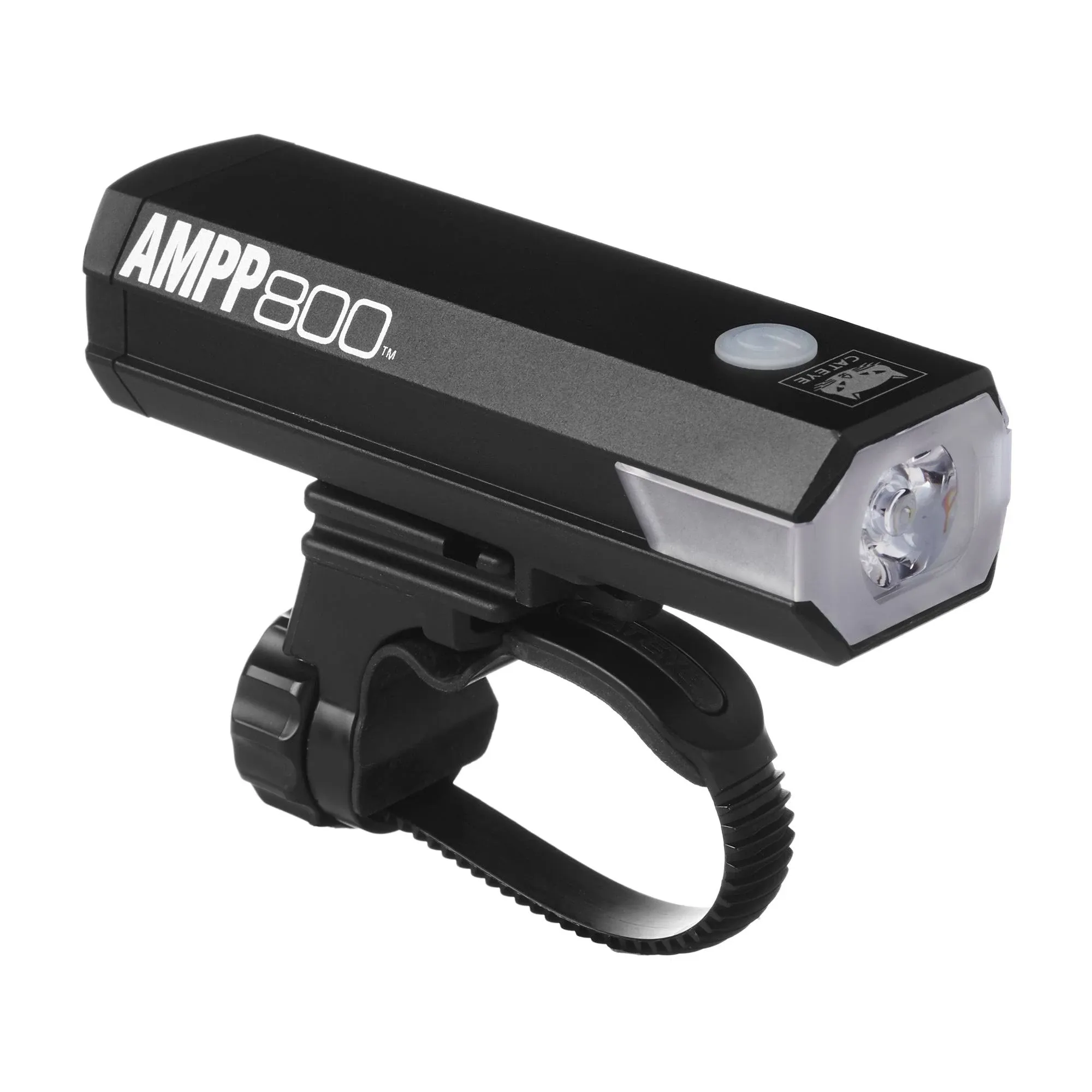 CATEYE AMPP800 USB Rechargeable Bike Headlight with Helmet Mount