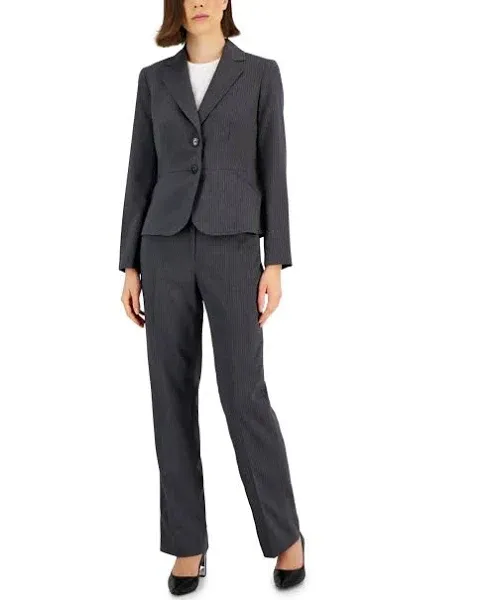 Le Suit Women's Petite Jacket/Pant Suit 50041020-460