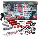 Hexbug HEXMODS Pro Series Elite Raceway, Rechargeable Remote Control Car, Model Car Kits for Kids & Adults, Stem Toys for Kids Ages 14 & Up