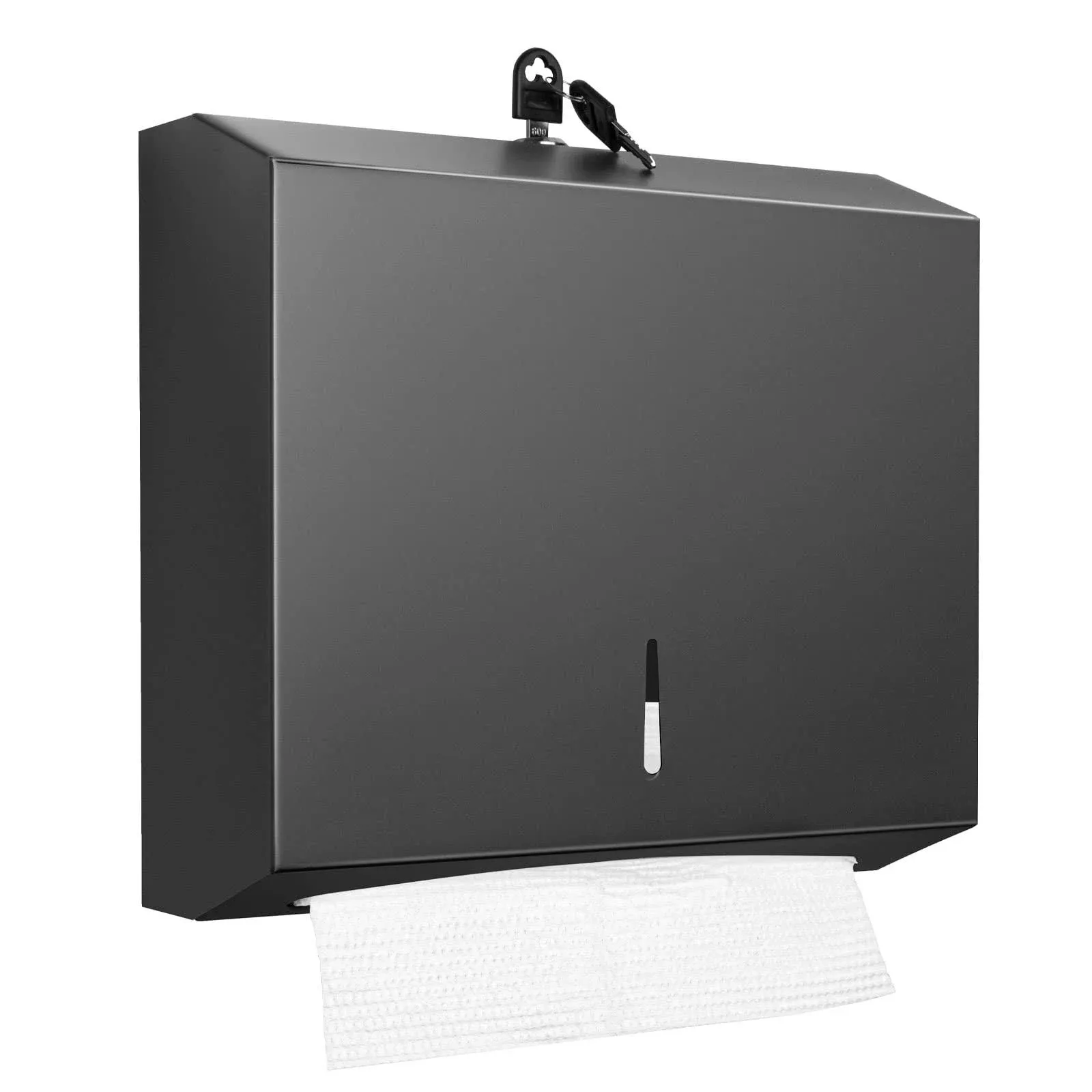 Gorlary Paper Towel Dispenser Wall Mount Commercial, C Fold Multifold Hand Paper ...