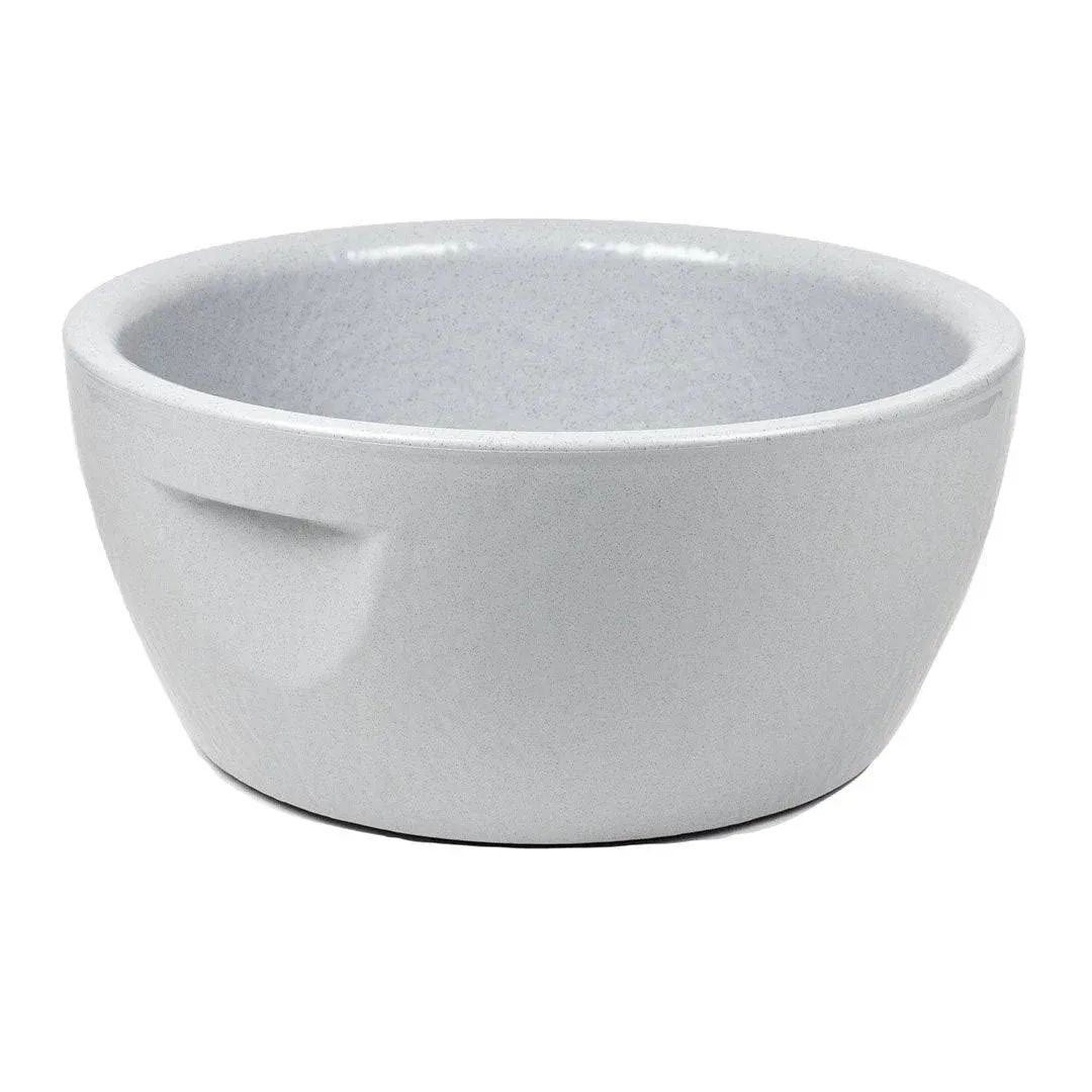 Round Pedicure Bowl / Luna - Soft Grey / Durable Resin Material - The New Signature Collection by Noel Asmar