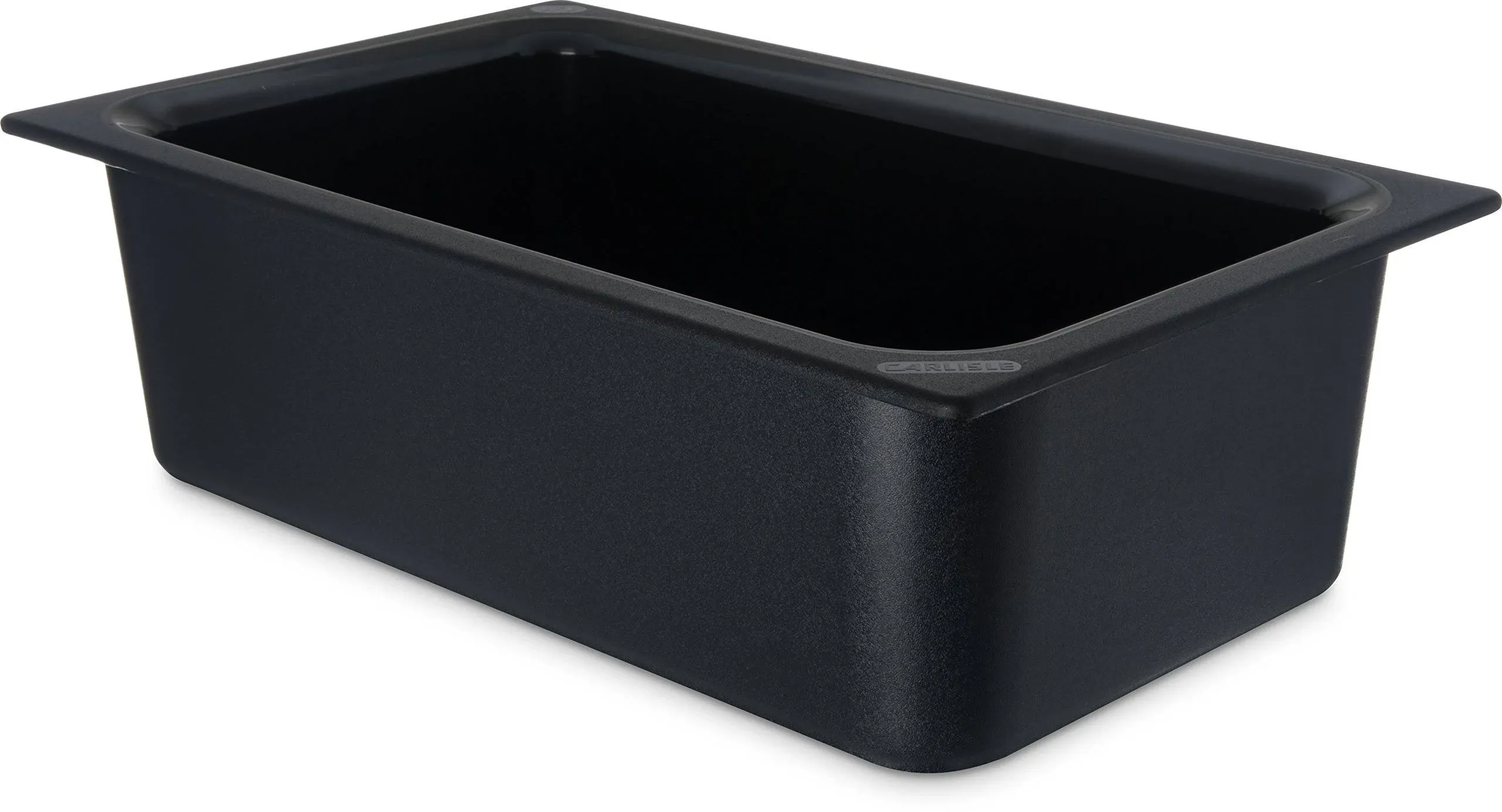 Carlisle CM110003 Coldmaster Food Pan, Full size, 6" Deep, Black