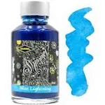 Diamine Fountain Pen Bottled Ink, 50ml - Shimmering Blue Lightning