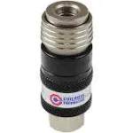 Coilhose Pneumatics 5-in-1 Automatic Safety Exhaust Coupler, 1/4" Thread Size - 150USE - 99-020-021