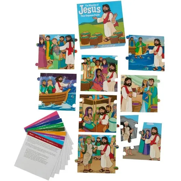 Miracles of Jesus Floor Puzzle