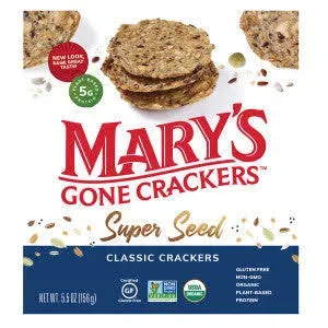 Mary's Gone Crackers, Super Seed Classic, 5.5 Ounce