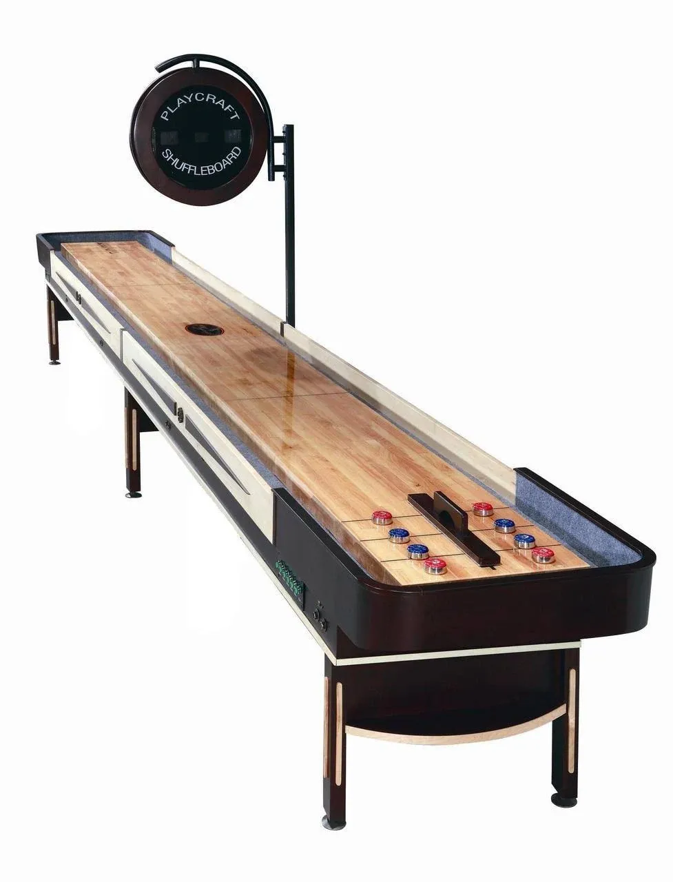 Playcraft Telluride Espresso 16' Shuffleboard Table